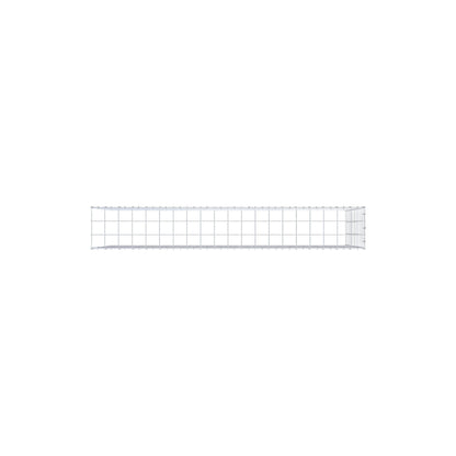 Gabião Tipo 4 200 cm x 100 cm x 30 cm (C x A x P), malhagem 10 cm x 10 cm, anel C