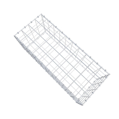 Schanskorf 100 cm x 40 cm x 40 cm (L x H x D), maaswijdte 10 x 10 cm, spiraalring