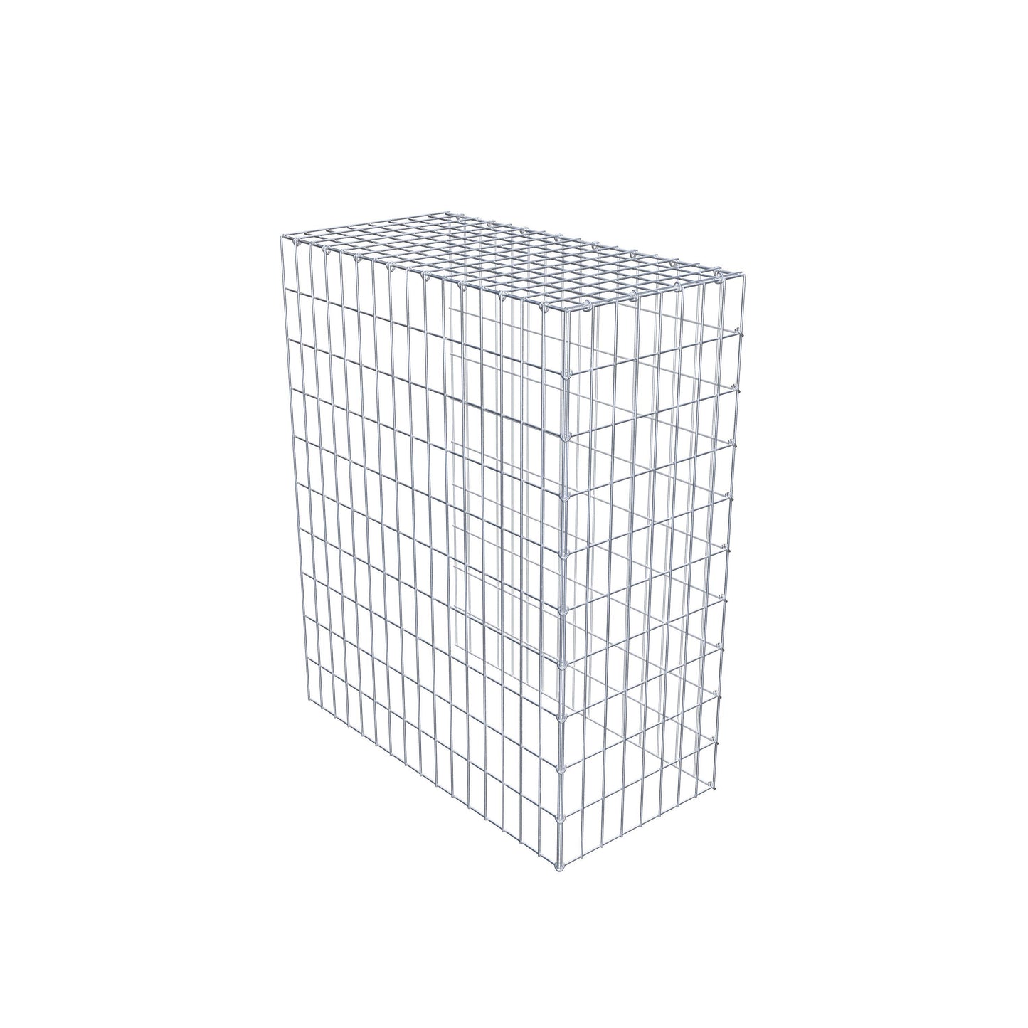 Type 4 oplegkorf 100 cm x 80 cm x 40 cm (L x H x D), maaswijdte 5 cm x 10 cm, C-ring