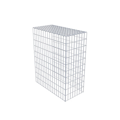 Type 4 oplegkorf 100 cm x 80 cm x 40 cm (L x H x D), maaswijdte 5 cm x 10 cm, C-ring