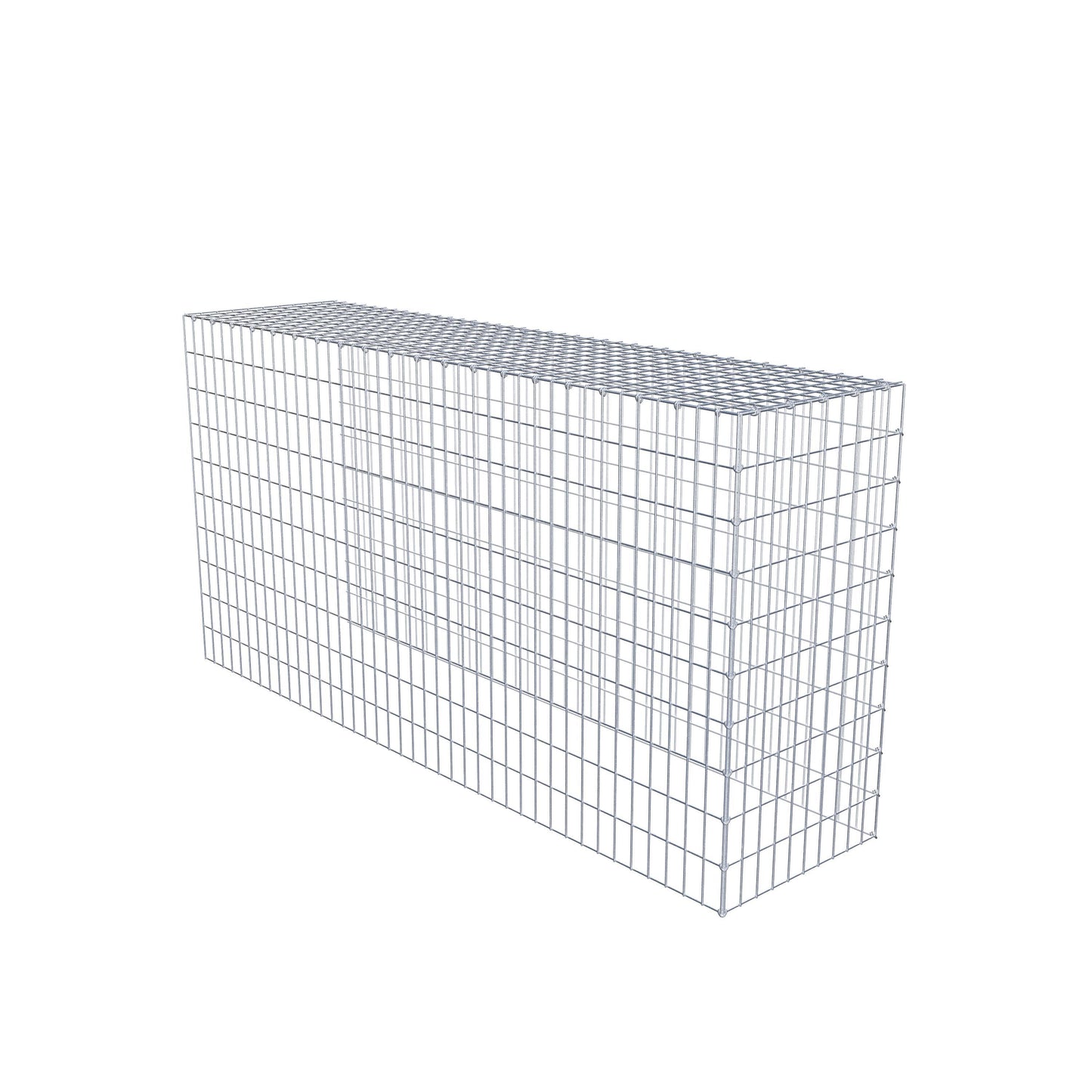 Gavión adicional tipo 4 200 cm x 100 cm x 50 cm (L x A x P), malla 5 cm x 10 cm, anillo en C