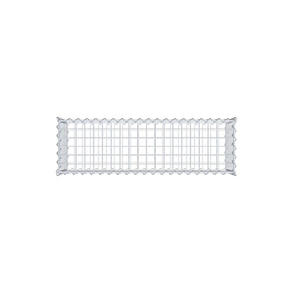 Gabione 100 cm x 30 cm x 30 cm (L x H x T), Maschenweite 5 cm x 5 cm, Spirale