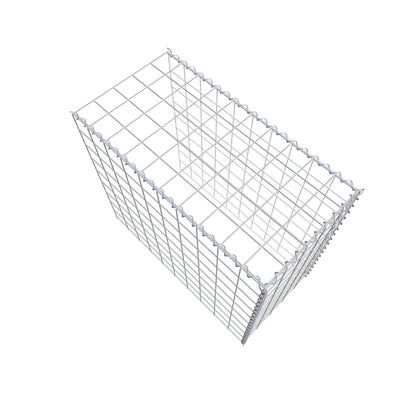 Add-on schanskorf type 4 100 cm x 90 cm x 50 cm (L x H x D), maaswijdte 10 cm x 10 cm, spiraal