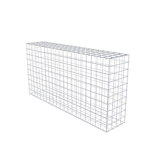 Schanskorf 200 cm x 100 cm x 40 cm (L x H x D), maaswijdte 10 x 10 cm, spiraalring