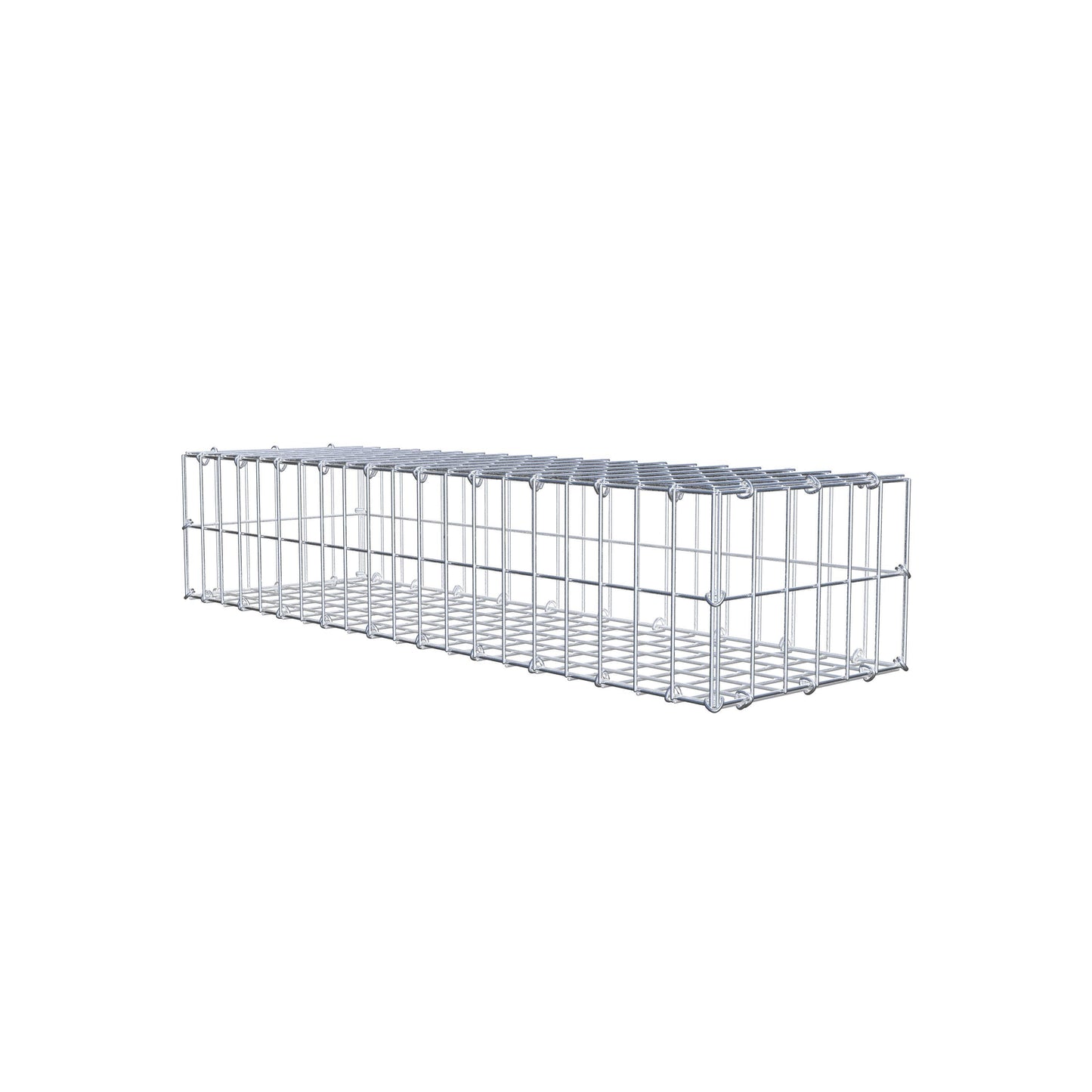 Schanskorf 100 cm x 20 cm x 30 cm (L x H x D), maaswijdte 5 cm x 10 cm, C-ring