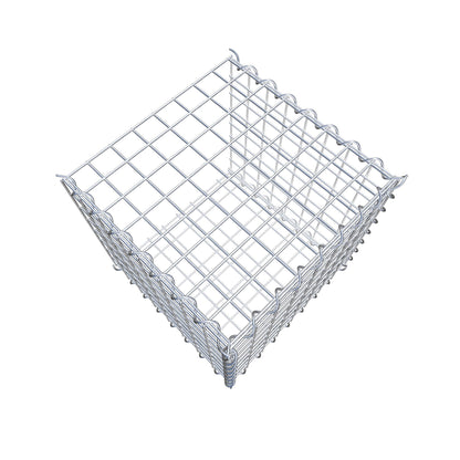 Anbaugabione Typ 2 40 cm x 40 cm x 40 cm (L x H x T), Maschenweite 5 cm x 5 cm, Spirale