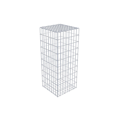 Gabbione 100 cm x 40 cm x 40 cm (L x H x P), maglia 5 cm x 10 cm, anello a C