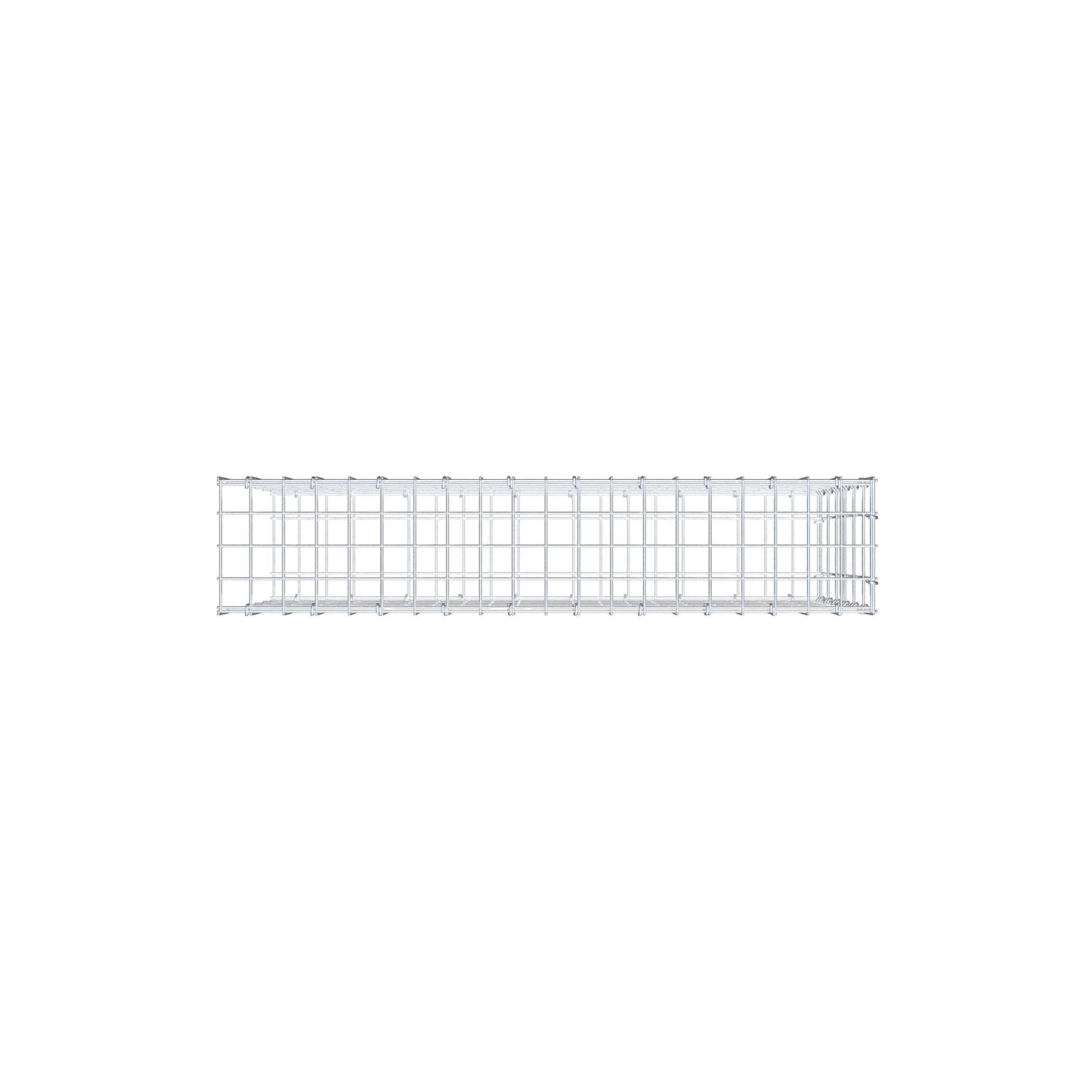Pile aggiuntivo tipo 2 100 cm x 60 cm x 20 cm, maglia 5 cm x 10 cm, anello a C