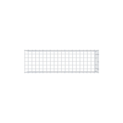 Anbaugabione Typ 4 100 cm x 30 cm x 30 cm (L x H x T), Maschenweite 5 cm x 10 cm, C-Ring