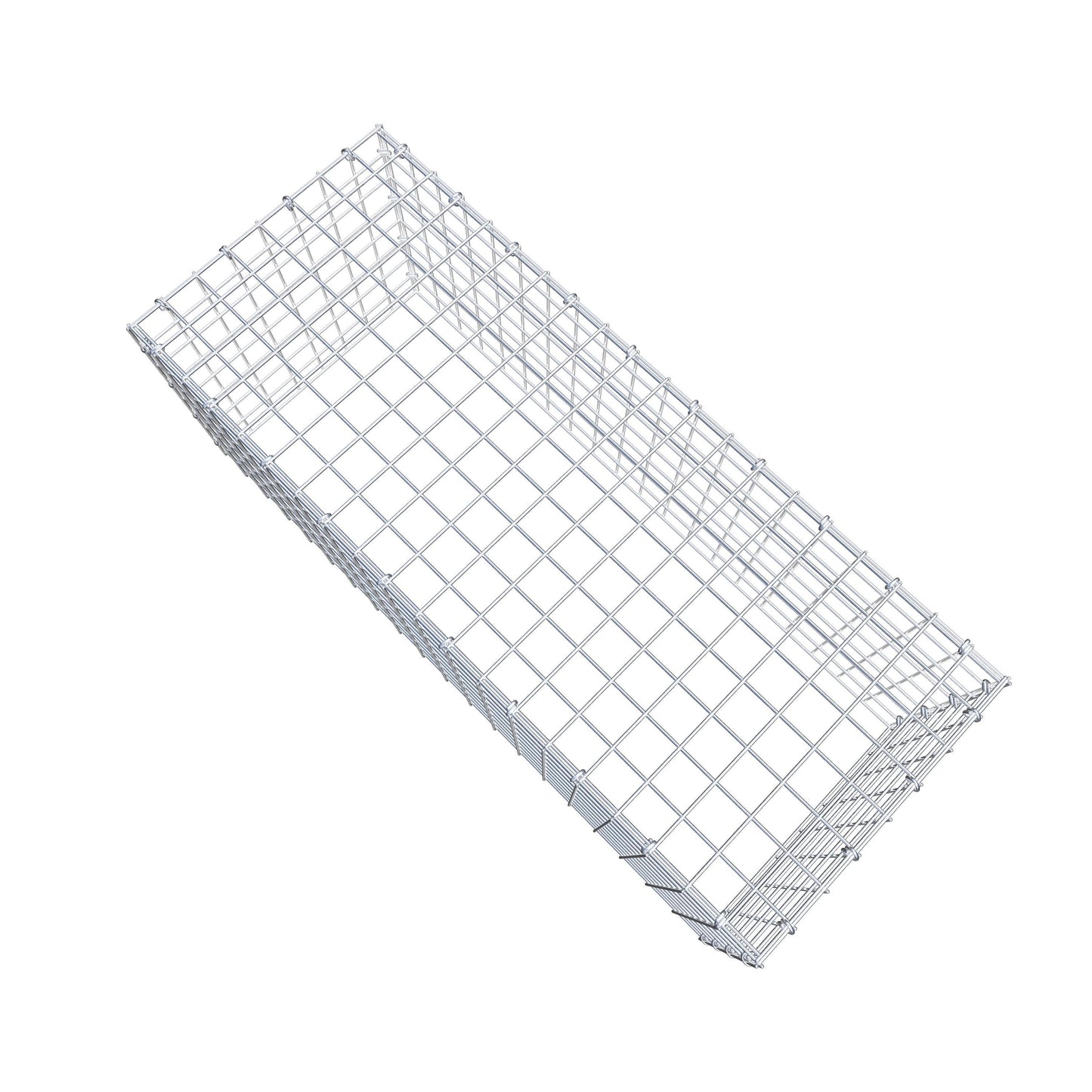 Gabião Tipo 3 100 cm x 40 cm x 40 cm (C x A x P), malhagem 5 cm x 5 cm, anel C