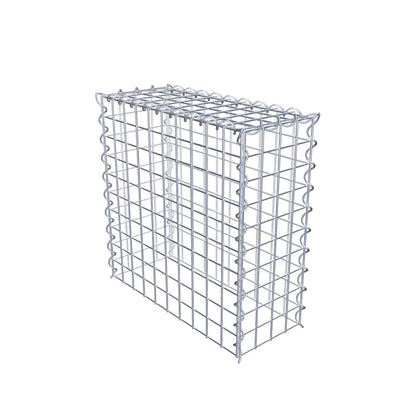 Grown-on gabion type 3 50 cm x 50 cm x 20 cm (L x H x D), mesh size 5 cm x 5 cm, spiral
