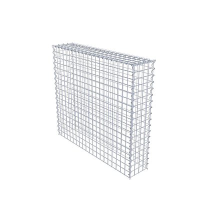 Extra gabion typ 3 100 cm x 90 cm x 20 cm (L x H x D), maskstorlek 5 cm x 5 cm, spiral