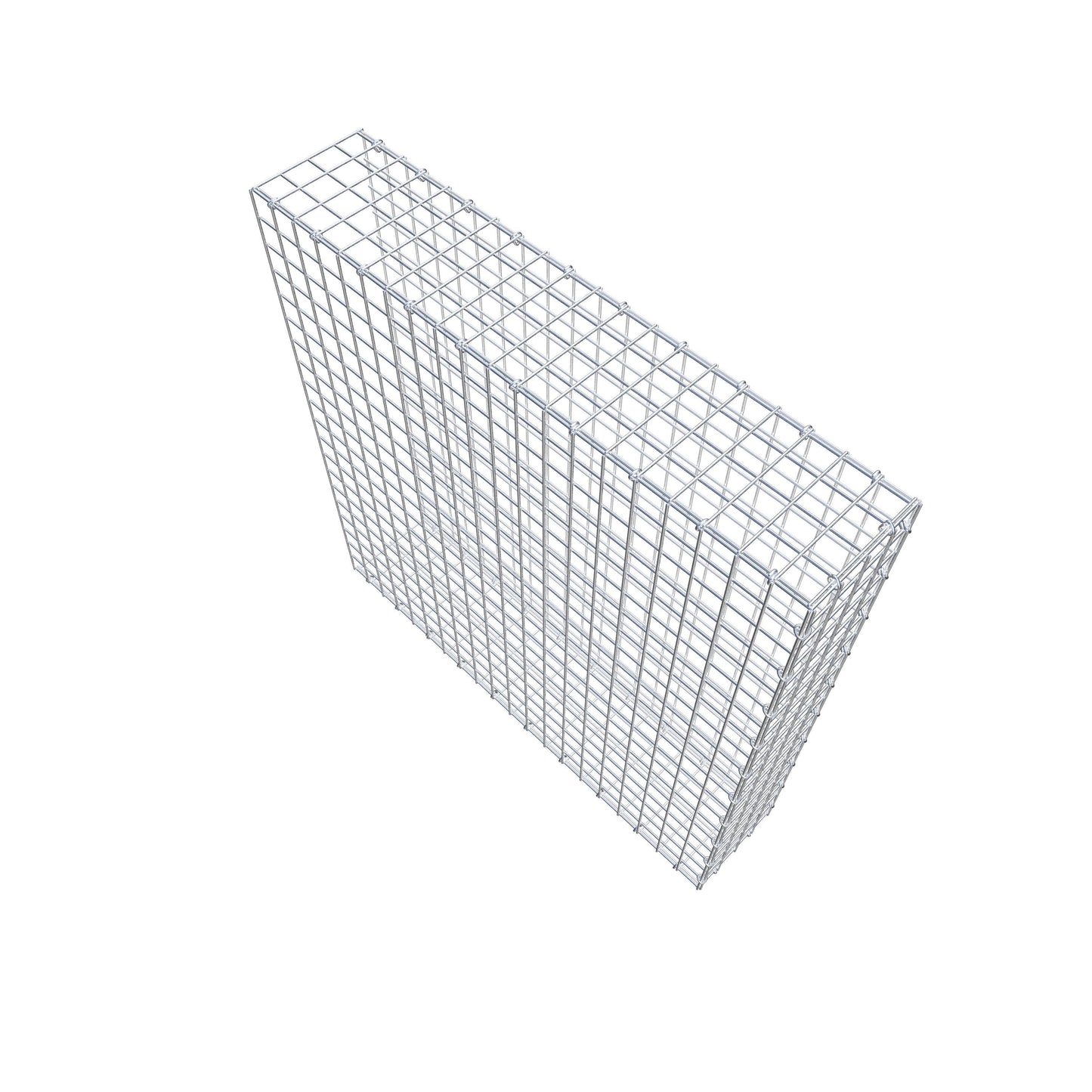 Fourche rapportée type 2 100 cm x 100 cm x 20 cm (L x H x P), mailles 5 cm x 5 cm, anneau C