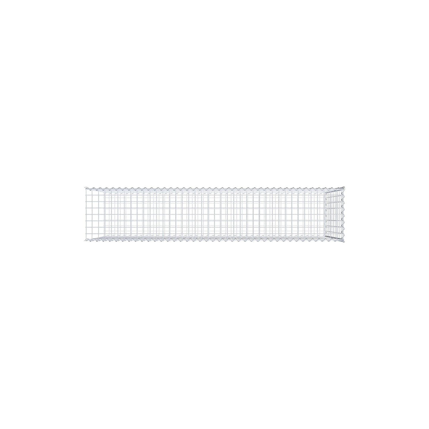Anbaugabione Typ 2 200 cm x 100 cm x 40 cm (L x H x T), Maschenweite 5 cm x 10 cm, Spirale