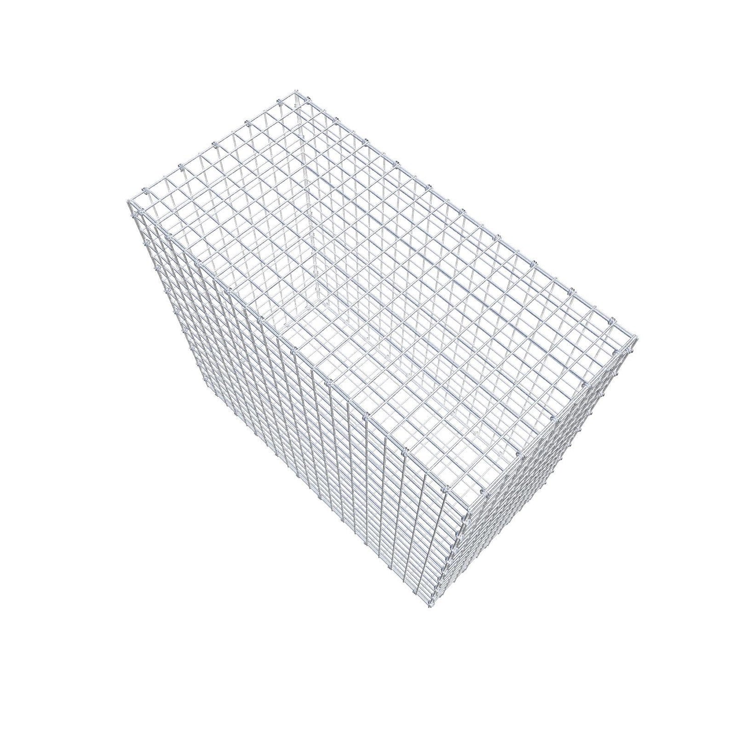 Schanskorf 100 cm x 90 cm x 50 cm (L x H x D), maaswijdte 5 x 5 cm, spiraalring