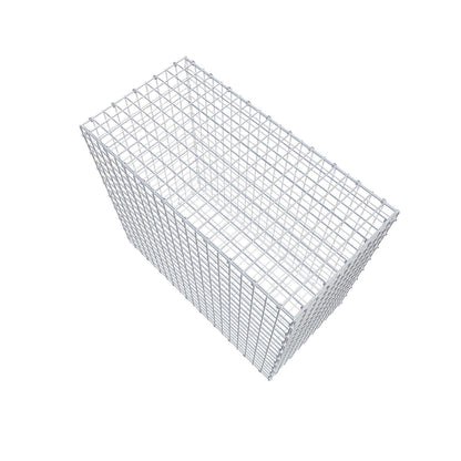 Schanskorf 100 cm x 90 cm x 50 cm (L x H x D), maaswijdte 5 x 5 cm, spiraalring