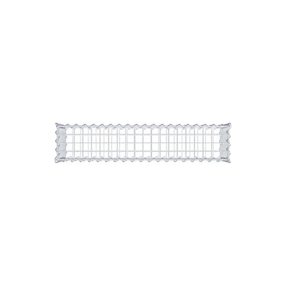 Gabião 100 cm x 30 cm x 20 cm (C x A x P), malhagem 5 cm x 5 cm, espiral
