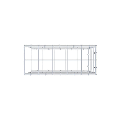 Gabião Tipo 2 50 cm x 40 cm x 20 cm (C x A x P), malhagem 10 cm x 10 cm, anel C