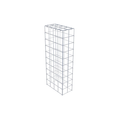 Type 3 oplegkorf 100 cm x 40 cm x 20 cm (L x H x D), maaswijdte 10 cm x 10 cm, C-ring