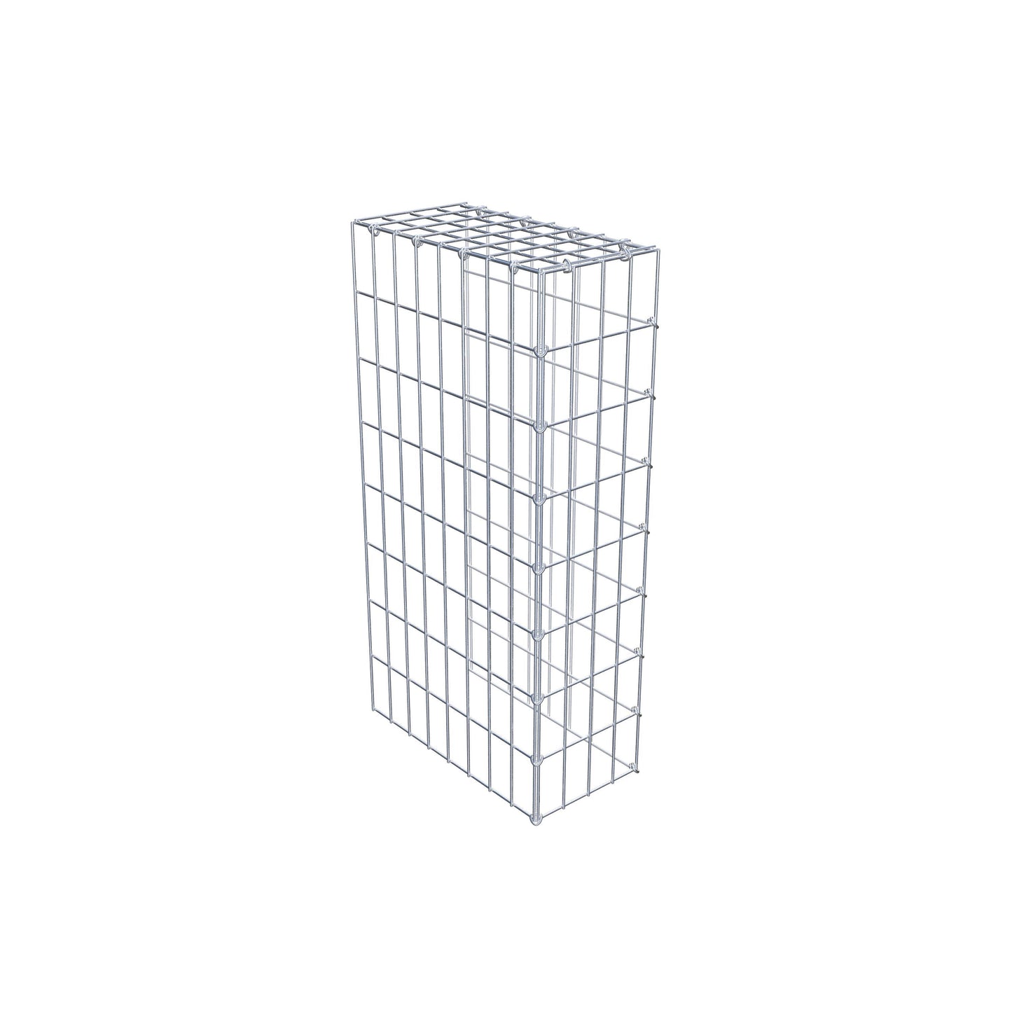 Toegevoegde pool type 4 80 cm x 40 cm x 20 cm (L x H x D), maaswijdte 5 cm x 10 cm, C-ring
