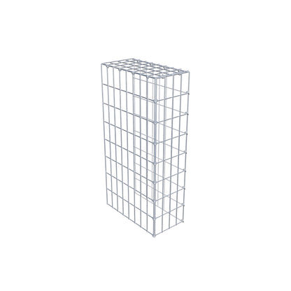 Toegevoegde pool type 4 80 cm x 40 cm x 20 cm (L x H x D), maaswijdte 5 cm x 10 cm, C-ring