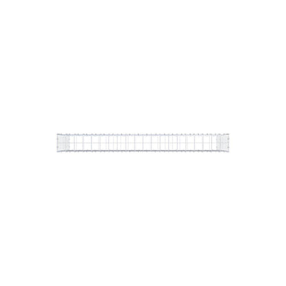 Schanskorf 200 cm x 100 cm x 20 cm (L x H x D), maaswijdte 10 x 10 cm, spiraalring
