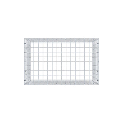 Gabião Tipo 3 80 cm x 50 cm x 50 cm (C x A x P), malhagem 5 cm x 5 cm, anel C