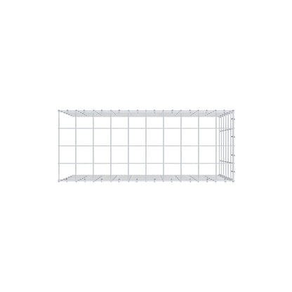 Type 4 oplegkorf 100 cm x 60 cm x 40 cm (L x H x D), maaswijdte 10 cm x 10 cm, C-ring