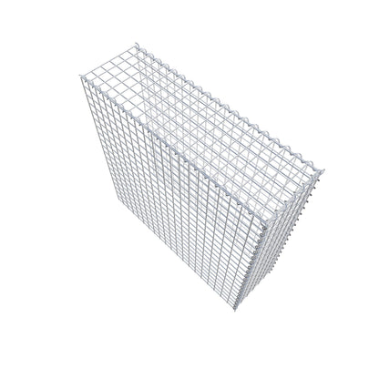 Add-on schanskorf type 4 100 cm x 100 cm x 30 cm (L x H x D), maaswijdte 5 cm x 5 cm, spiraalvormig