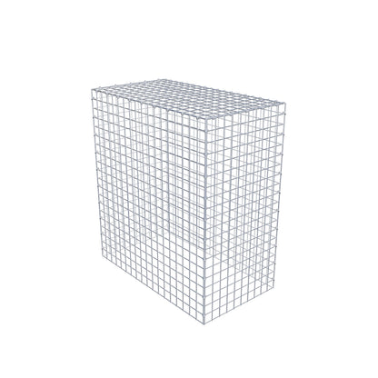 Gavión complementario de tipo 3 100 cm x 90 cm x 50 cm (L x A x P), malla 5 cm x 5 cm, anillo en C