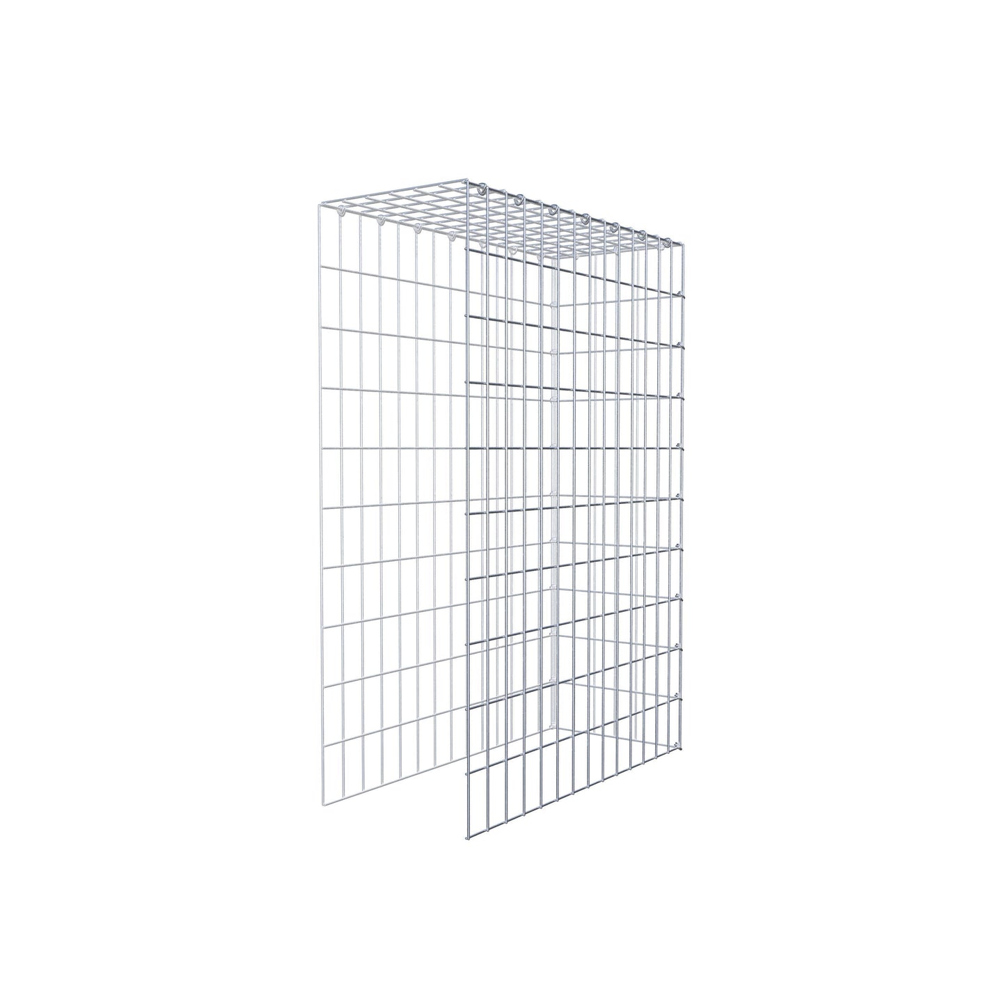 Pila adicional tipo 4 100 cm x 70 cm x 30 cm (L x A x P), malla 5 cm x 10 cm, anillo en C