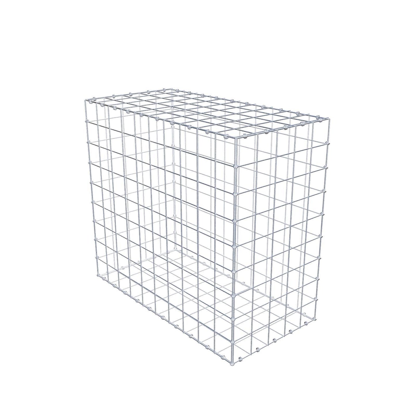 Schanskorf 100 cm x 90 cm x 50 cm (L x H x D), maaswijdte 10 x 10 cm, spiraalring
