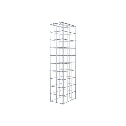 Gavión complementario de tipo 3 100 cm x 30 cm x 20 cm (L x A x P), malla 10 cm x 10 cm, anillo en C