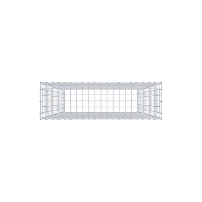 Pila adicional tipo 3 200 cm x 100 cm x 30 cm (L x A x P), malla 5 cm x 10 cm, anillo en C