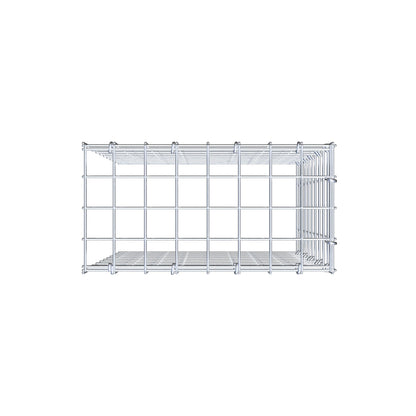 Toegevoegde pool type 4 50 cm x 40 cm x 20 cm (L x H x D), maaswijdte 5 cm x 5 cm, C-ring