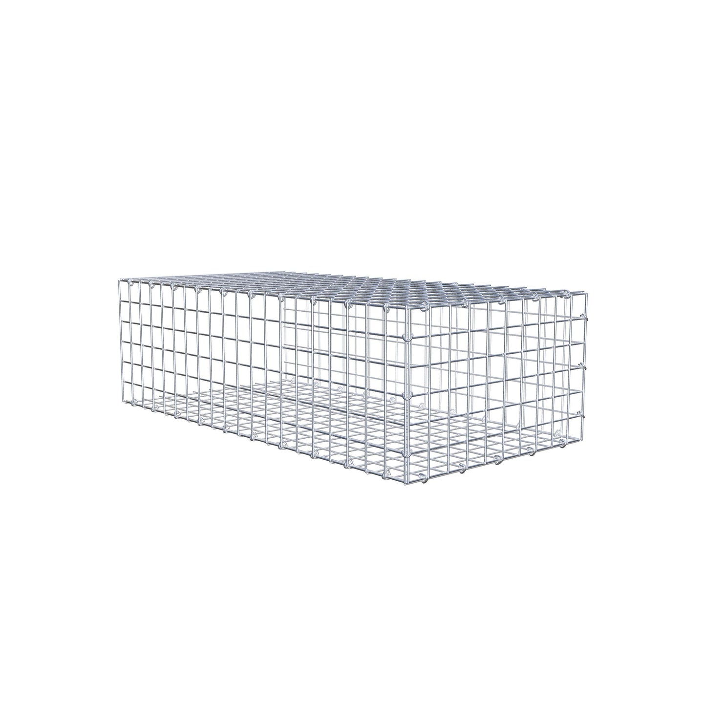 Fourche rapportée type 2 100 cm x 30 cm x 50 cm (L x H x P), mailles 5 cm x 5 cm, anneau C