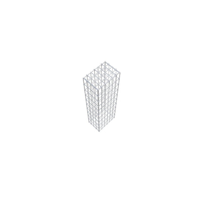 Schanskorf 100 cm x 20 cm x 30 cm (L x H x D), maaswijdte 5 cm x 10 cm, C-ring