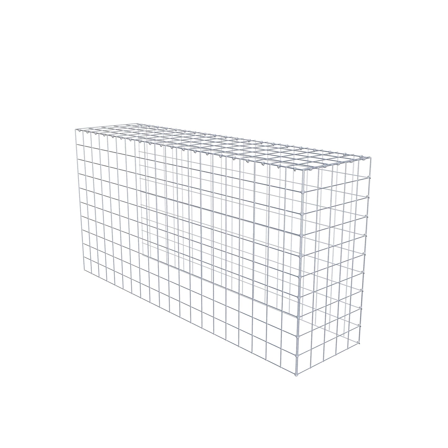 Add-on schanskorf type 4 200 cm x 100 cm x 50 cm (L x H x D), maaswijdte 10 cm x 10 cm, C-ring