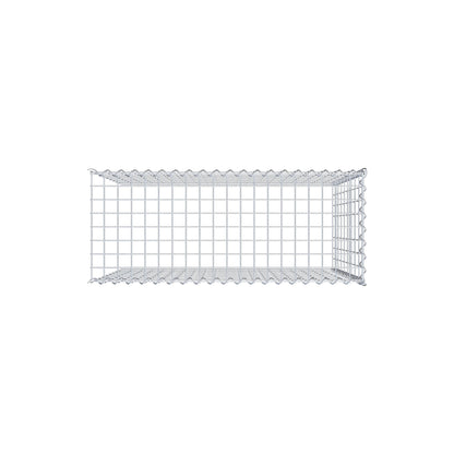 Gavión complementario tipo 4 100 cm x 90 cm x 40 cm (L x A x P), malla 5 cm x 10 cm, espiral
