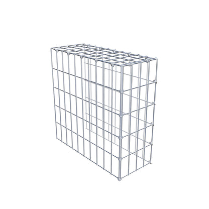 Gabião Tipo 4 50 cm x 50 cm x 20 cm (C x A x P), malhagem 5 cm x 10 cm, anel C