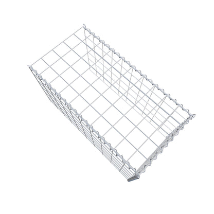 Gavión complementario tipo 4 100 cm x 60 cm x 50 cm (L x A x P), malla 10 cm x 10 cm, espiral