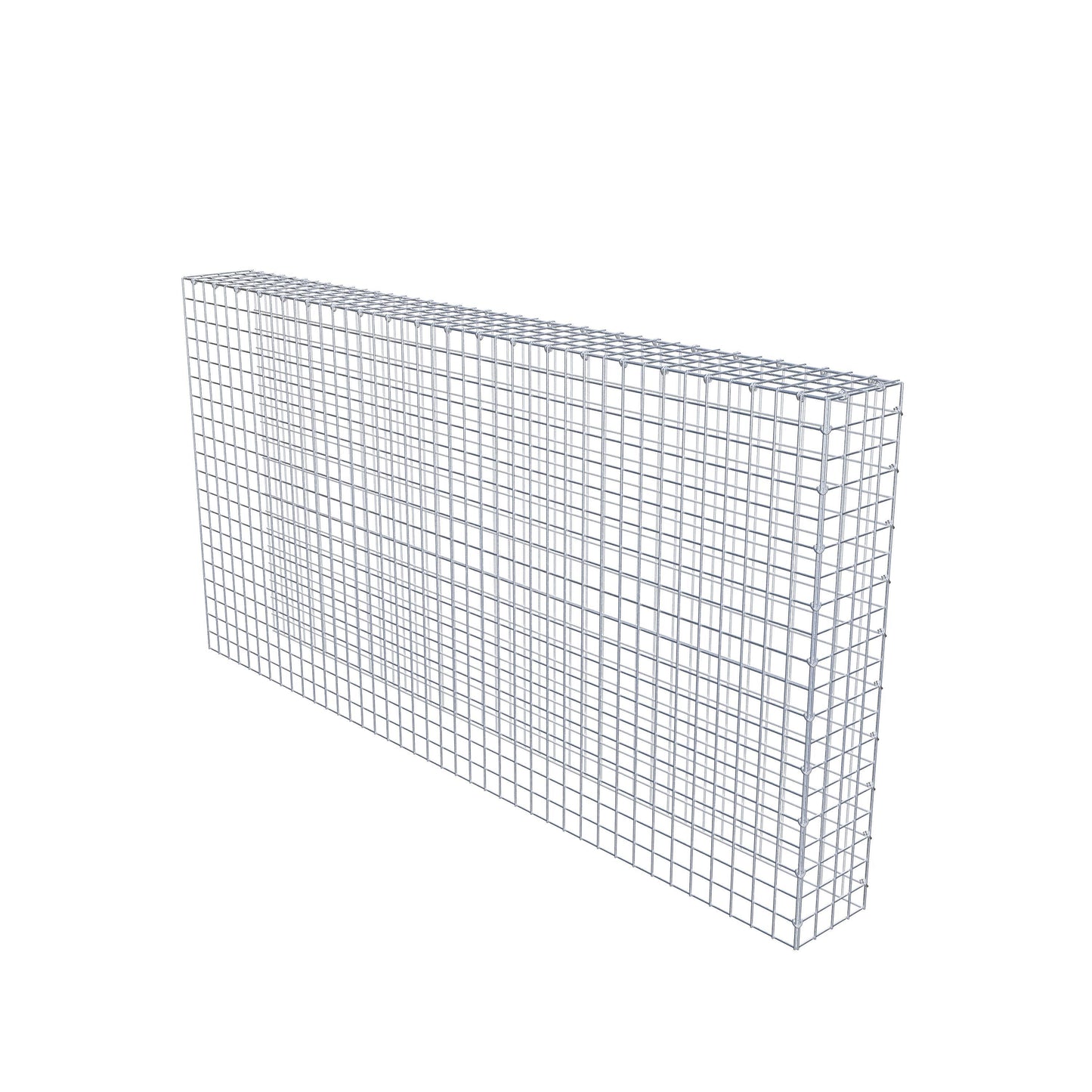 Gabbione aggiuntivo tipo 4 200 cm x 100 cm x 20 cm (L x H x P), maglia 5 cm x 5 cm, anello a C