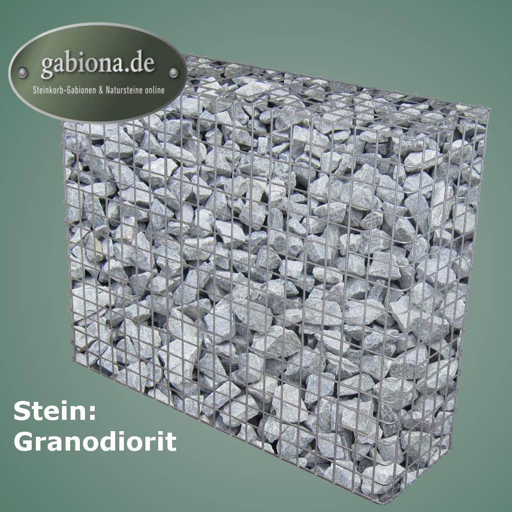Gabion galvanisé à chaud 102 cm x 82 cm x 32 cm, mailles 5 cm x 5 cm, entièrement soudé