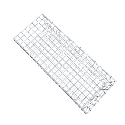 Mounted gabion type 2 100 cm x 30 cm x 40 cm, mesh size 5 cm x 10 cm, C-ring