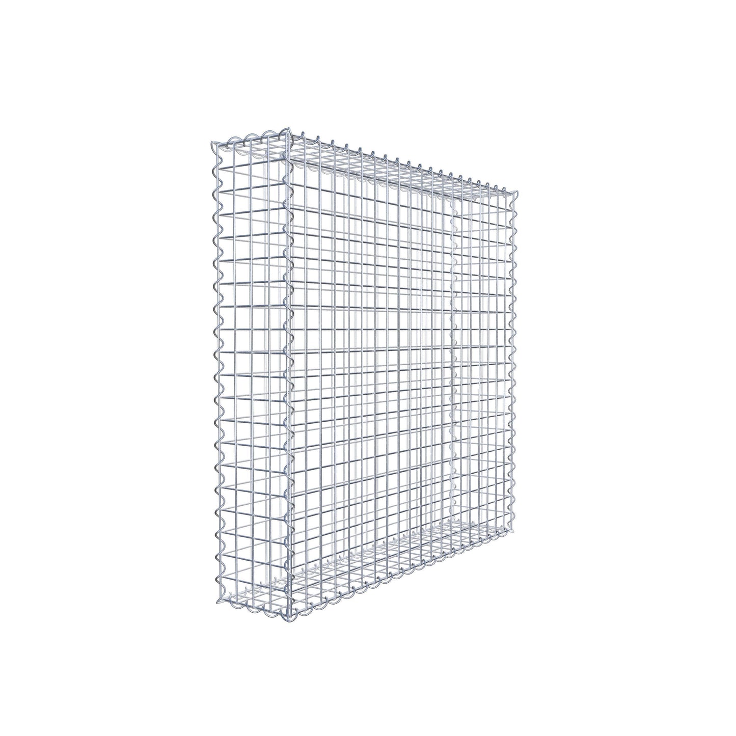 Set van 2 schanskorven 100 cm x 100 cm x 20 cm (L x H x D), maaswijdte 5 x 5 cm, spiraalvormig