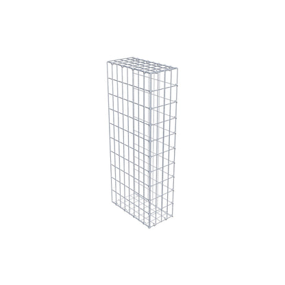Pila adicional tipo 2 100 cm x 40 cm x 20 cm, malla 5 cm x 10 cm, anillo en C
