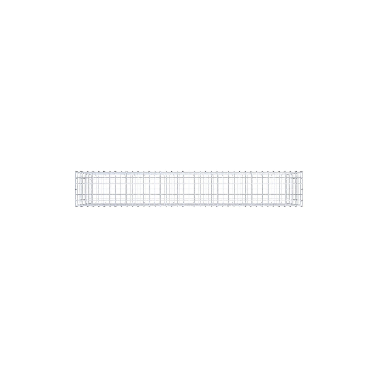 Gabione 200 cm x 100 cm x 30 cm (L x H x T), Maschenweite 5 cm x 10 cm, C-Ring
