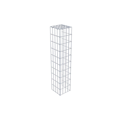 Add-on schanskorf type 4 100 cm x 20 cm x 20 cm (L x H x D), maaswijdte 5 cm x 10 cm, C-ring