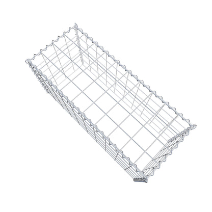 Anbaugabione Typ 3 100 cm x 50 cm x 40 cm (L x H x T), Maschenweite 10 cm x 10 cm, Spirale