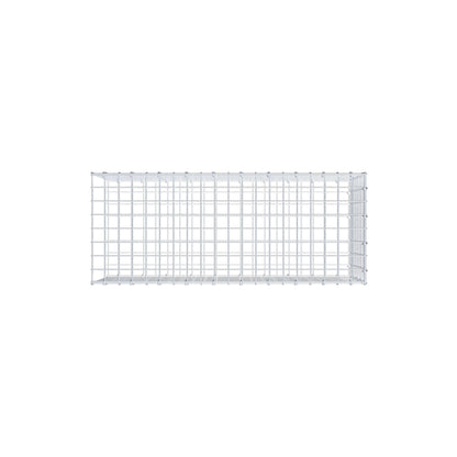 Type 2 oplegkorf 100 cm x 40 cm x 40 cm (L x H x D), maaswijdte 5 cm x 5 cm, C-ring